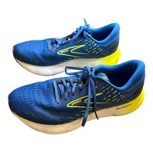 Brooks Glycerin 20 Mens Size 9 Medium Blue White Athletic Running Shoes Sneakers